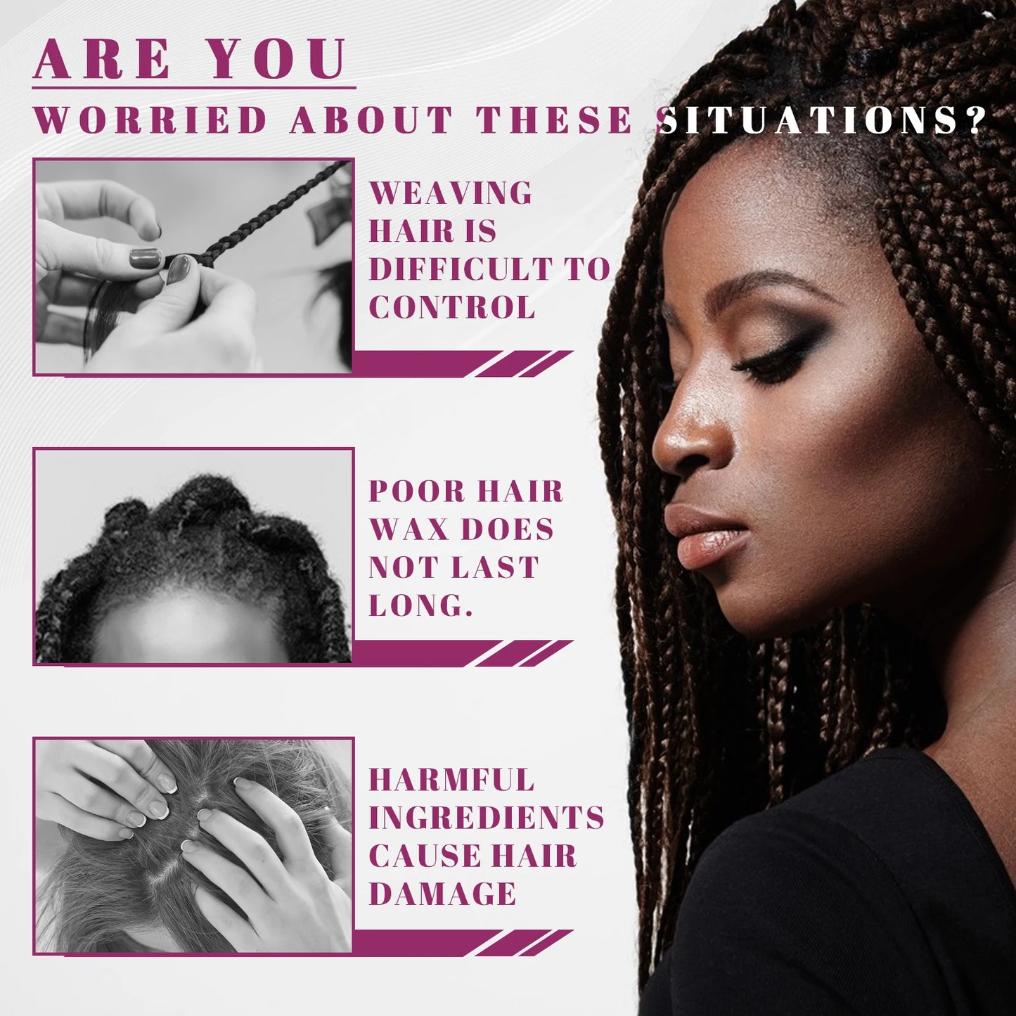 Dreadlock Styling Gel – Strong Hold, Frizz Control & Moisture