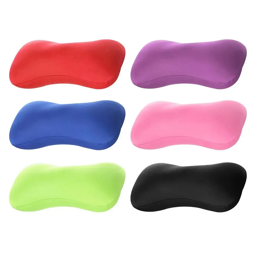 Microbead Bolster Neck Pillow – Foam Particle Travel Cushion