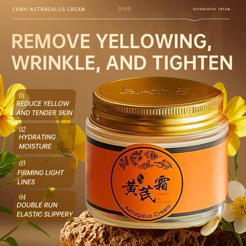 Chinese Astragalus Moisturizing Cream Improves Dry,Lightening Brighten Tender Skin Peaceful Pleasures Health and Wellness