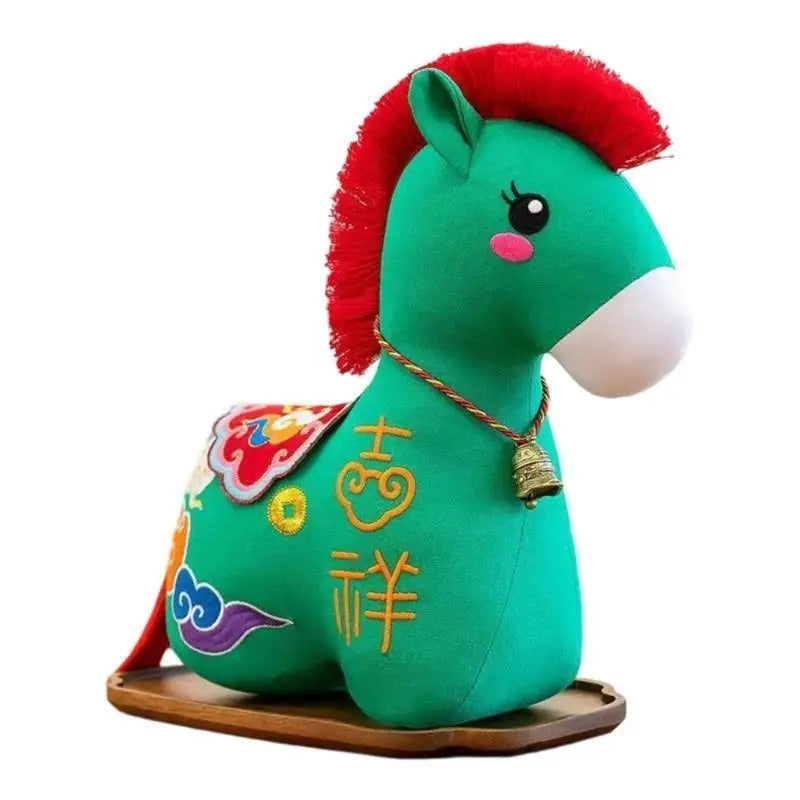 Soft Plush Horse Chinese Zodiac Stuffed Toy – Home & Office Decor