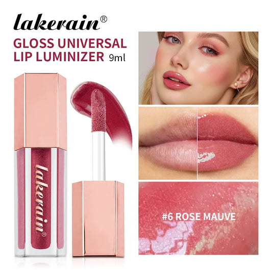 8-Color Glitter Lip Gloss – Shimmer & Hydrating Lip Oil Glaze Glitter Lip Gloss Oasis Select