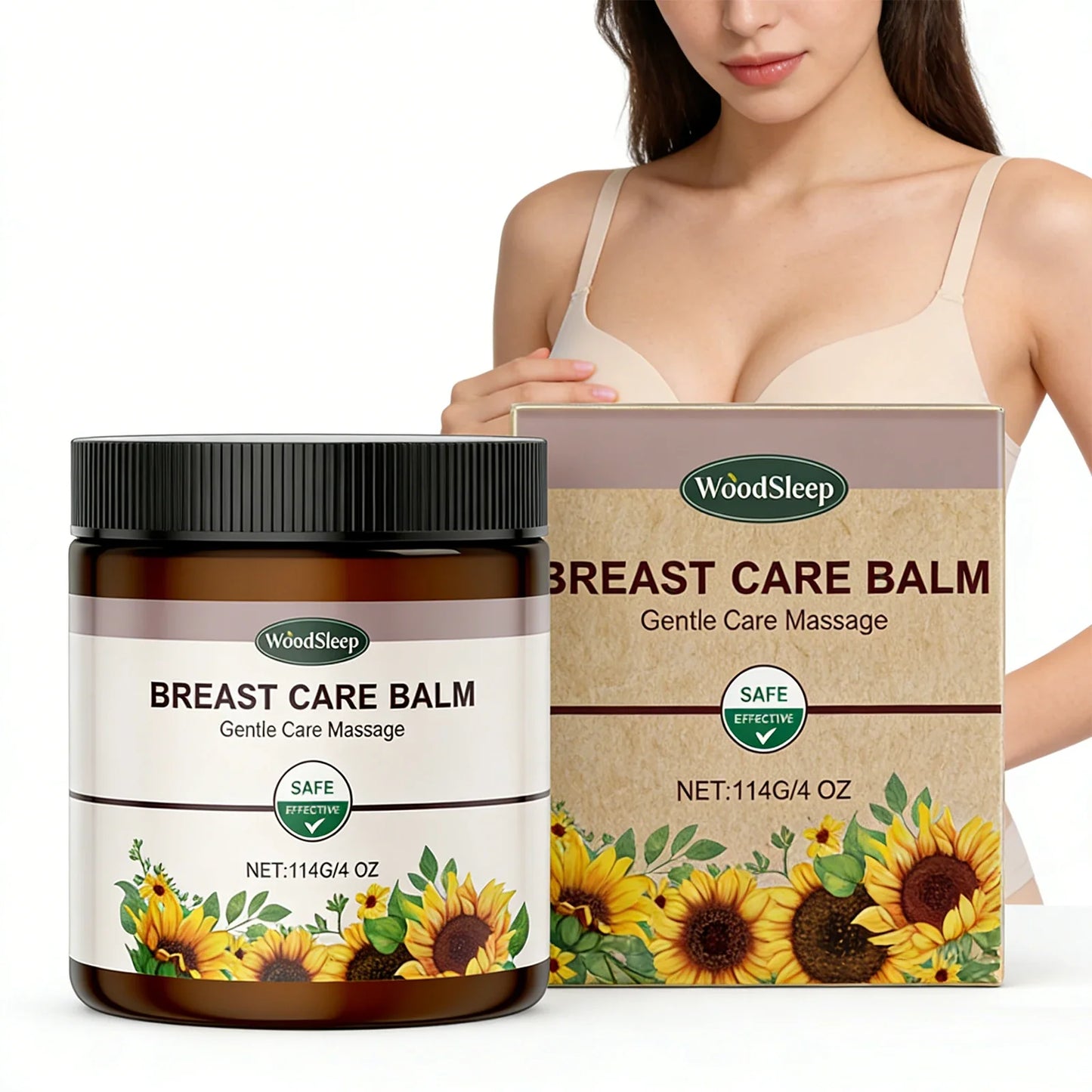 WOODSLEEP Breast Firming Cream – Anti-Sagging Lift & Plump