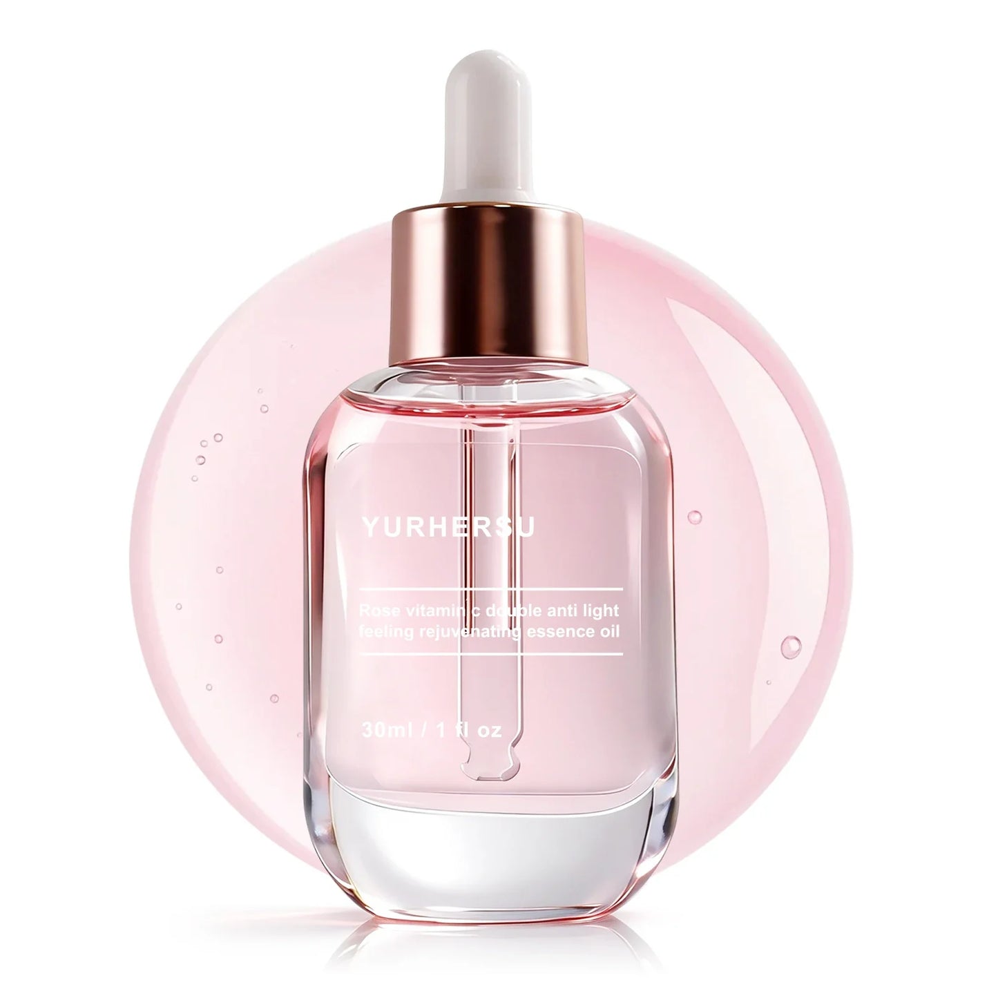 Rose Vitamin C Antioxidant Essence | Radiance Boost Face Serum