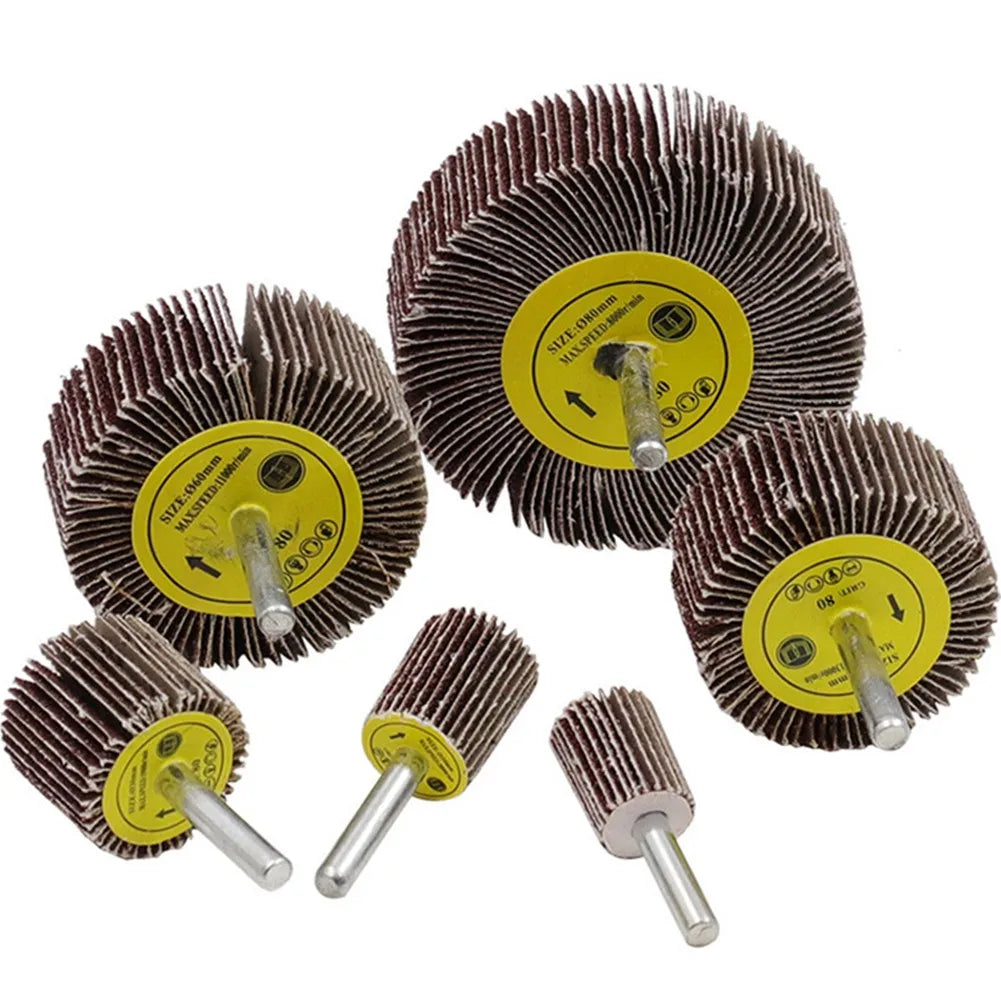 16- 80 Grit Sanding Flap Wheel Disc Abrasive Grinding Dremel
