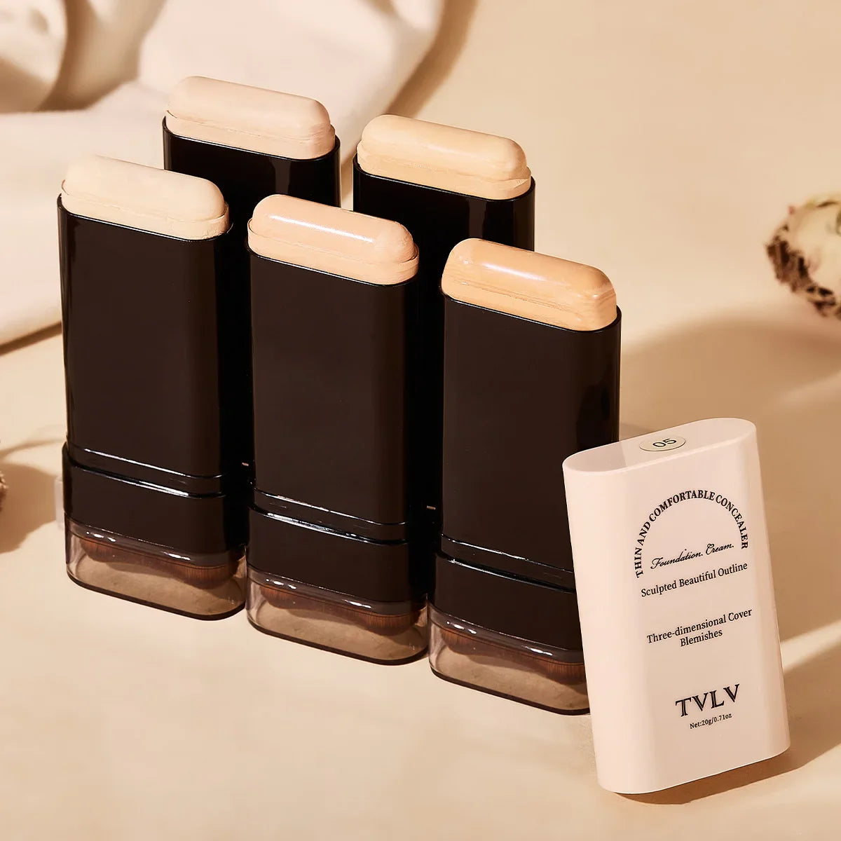 Lightweight Full-Coverage Cream Concealer – All Skin Types