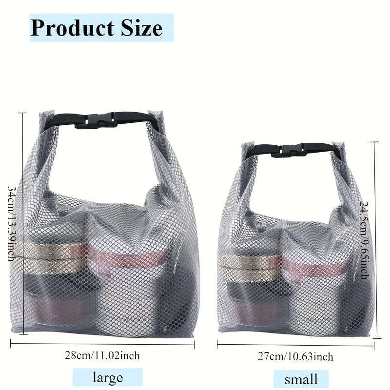 Waterproof Drawstring Bag – Gym, Swim & Toiletry Pouch