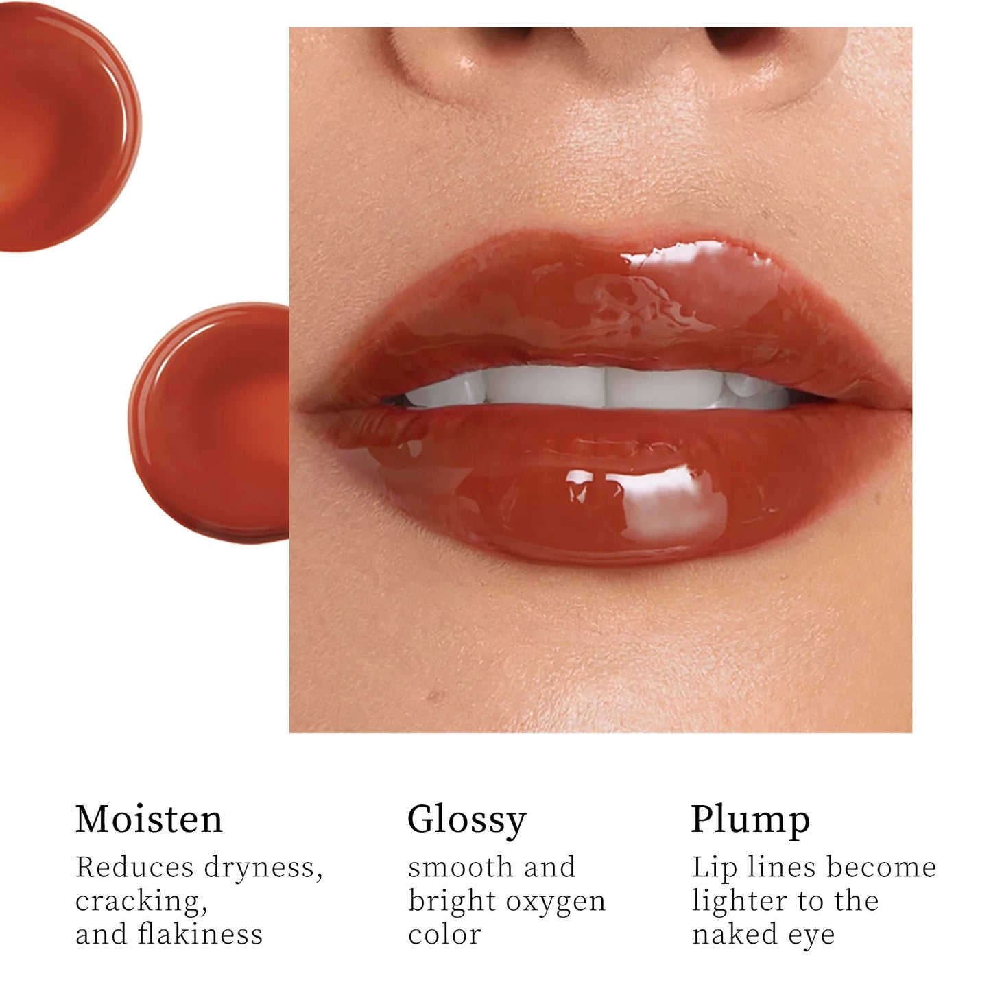 O'Cheal Moisturizing Lip Gloss Plumper – 5 Shades | 10ml