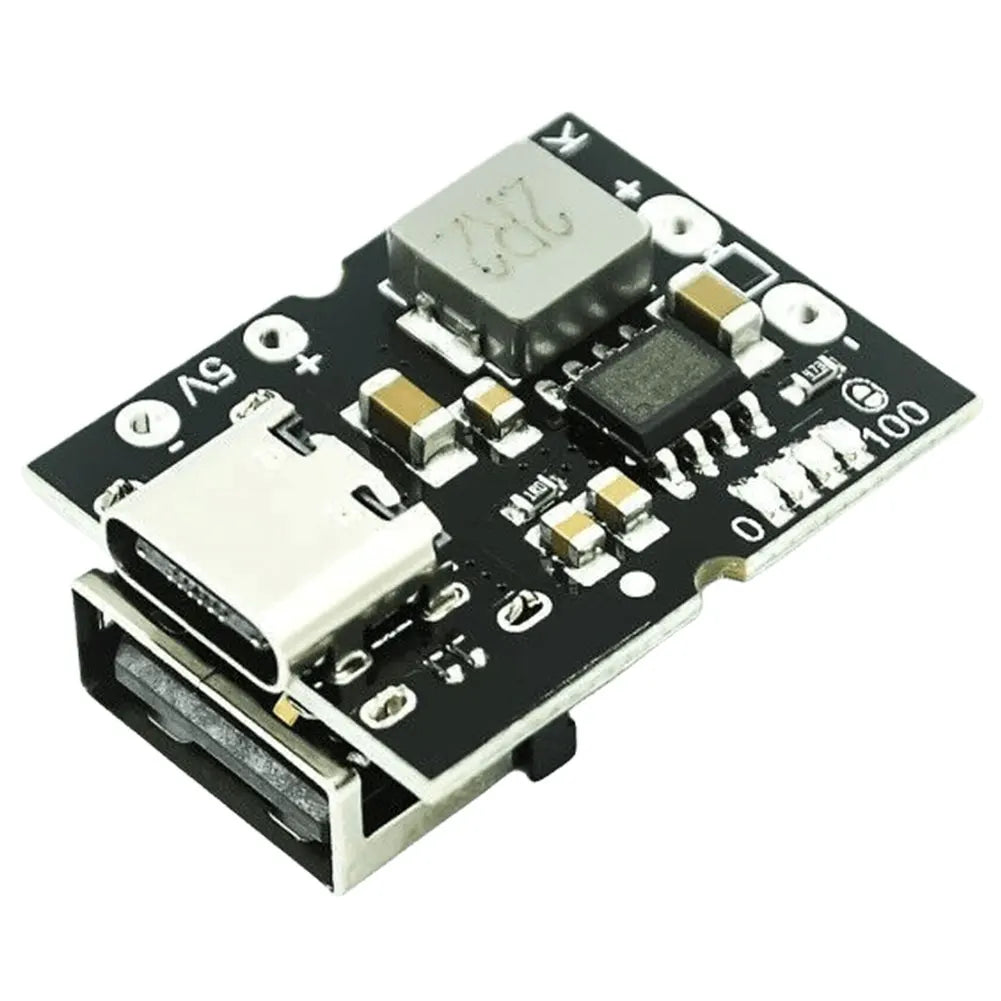 5V 2A Charge Discharge Integrated Module Type-C Input Charging Boost Power Board Support 4.2V Lithium Battery High-precision Peaceful Pleasures Health and Wellness Welded
