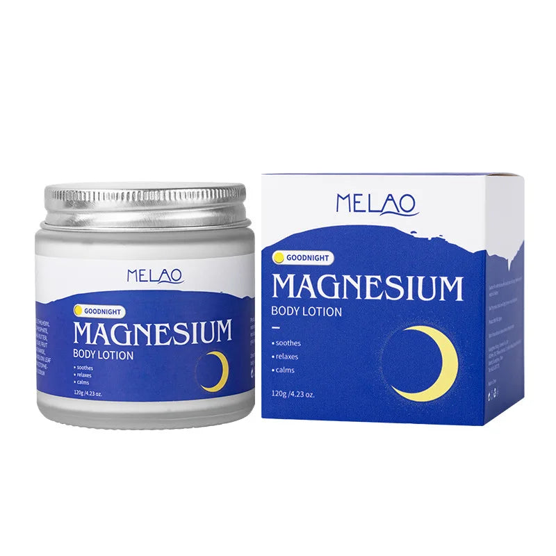Magnesium Body Lotion 120G Nourishing Night Moisturizing Hand Care 1% Goodnight Magnesium Moisturizing Cream Peaceful Pleasures Health and Wellness 120g