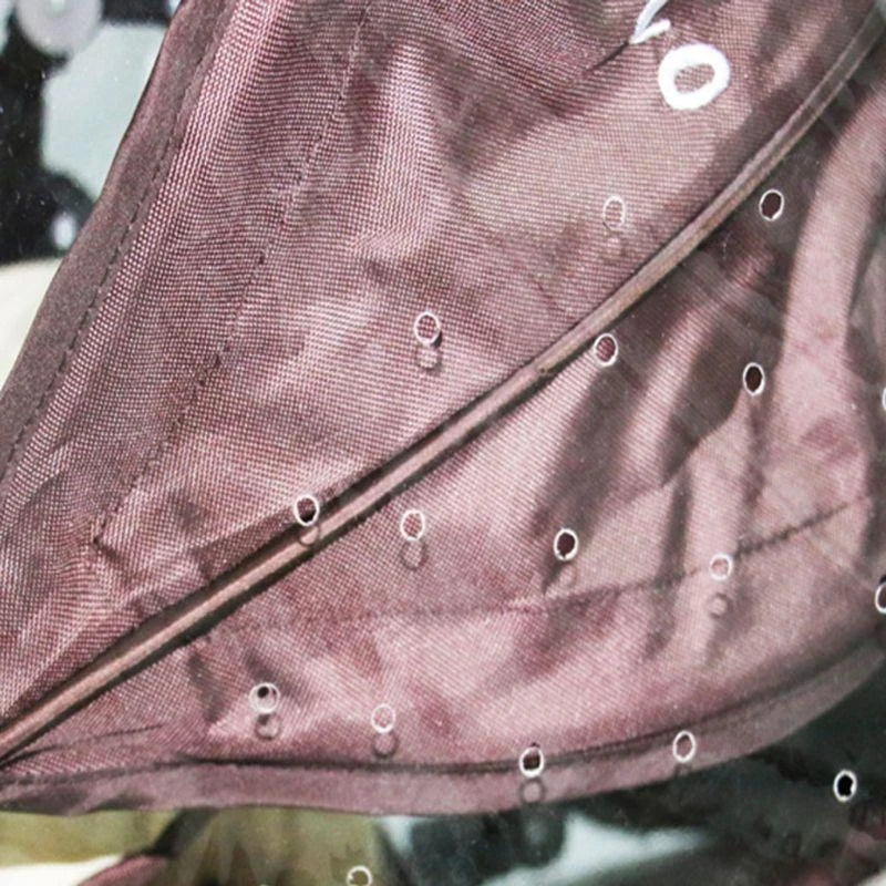 Twin Stroller Rain Cover – Clear PVC Windproof Dust Shield