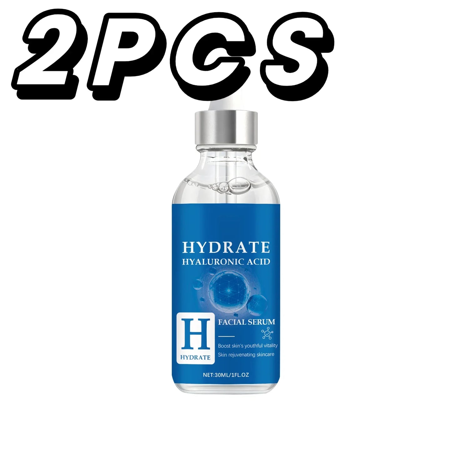 Hyaluronic Acid Face Serum – Deep Hydration, Fragrance Free