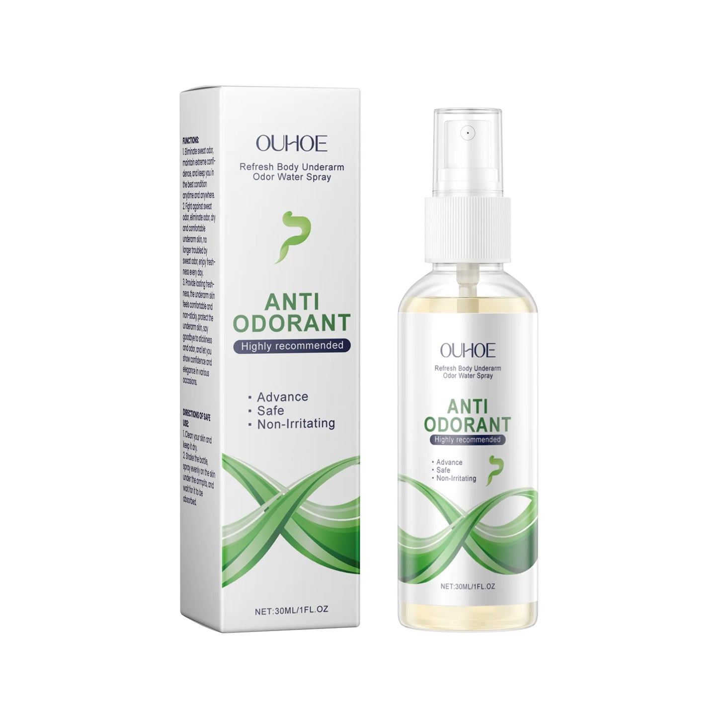 Jaysuing Underarm Deodorant Spray | Natural Plant Formula