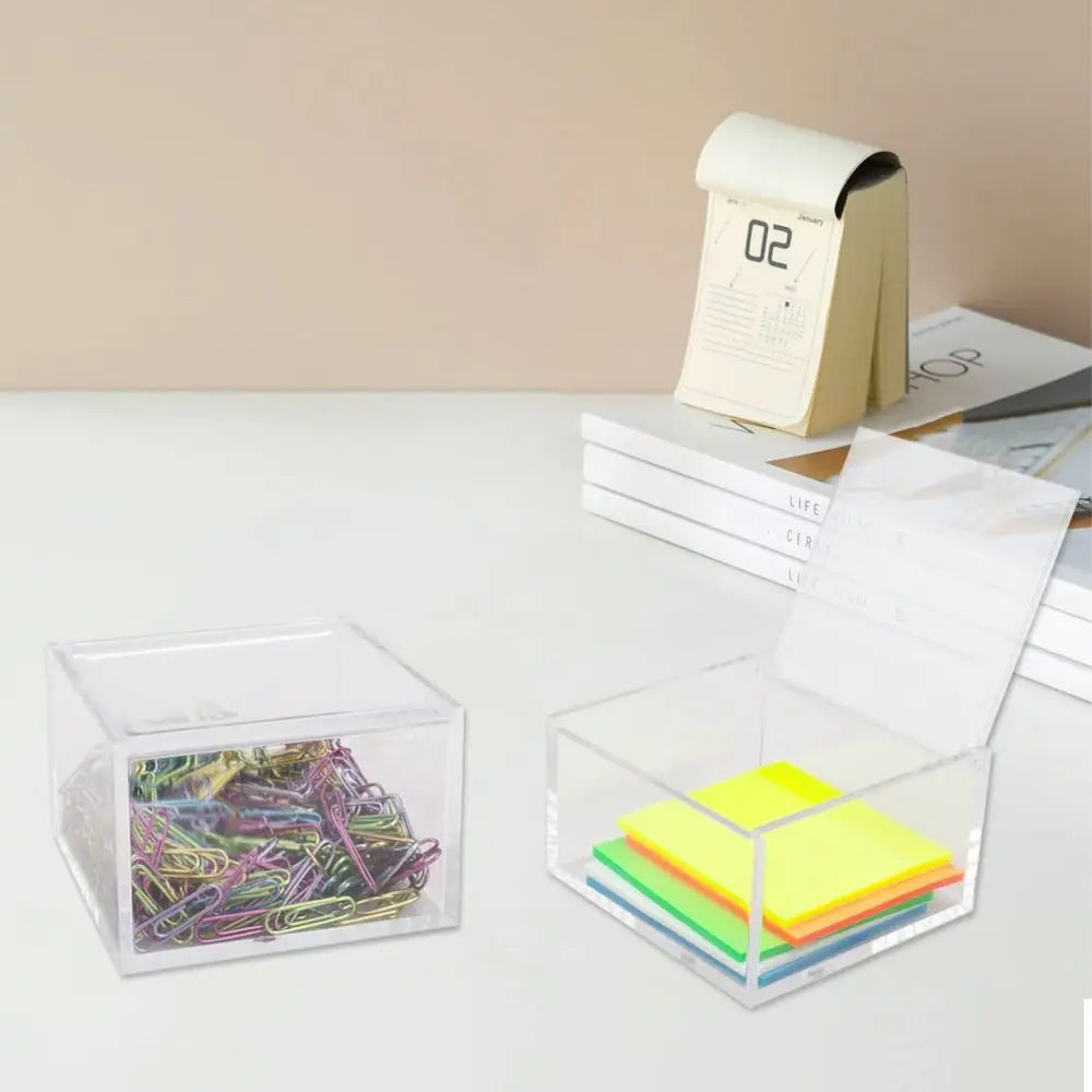 Durable Multi Size Storage Box With Cover Acrylic Plastic Box Protection Showcase Handmade Display Cases Party Decor Peaceful Pleasures Health and Wellness