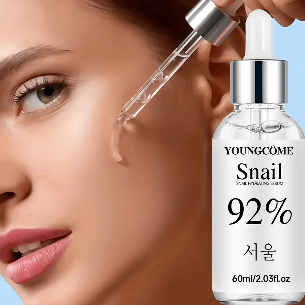 Snail Essence Fade Fine Lines Repair Skin Barrier Moisturizing Refines Pores Nourishes Anti Brighten Facial Essence Peaceful Pleasures Health and Wellness