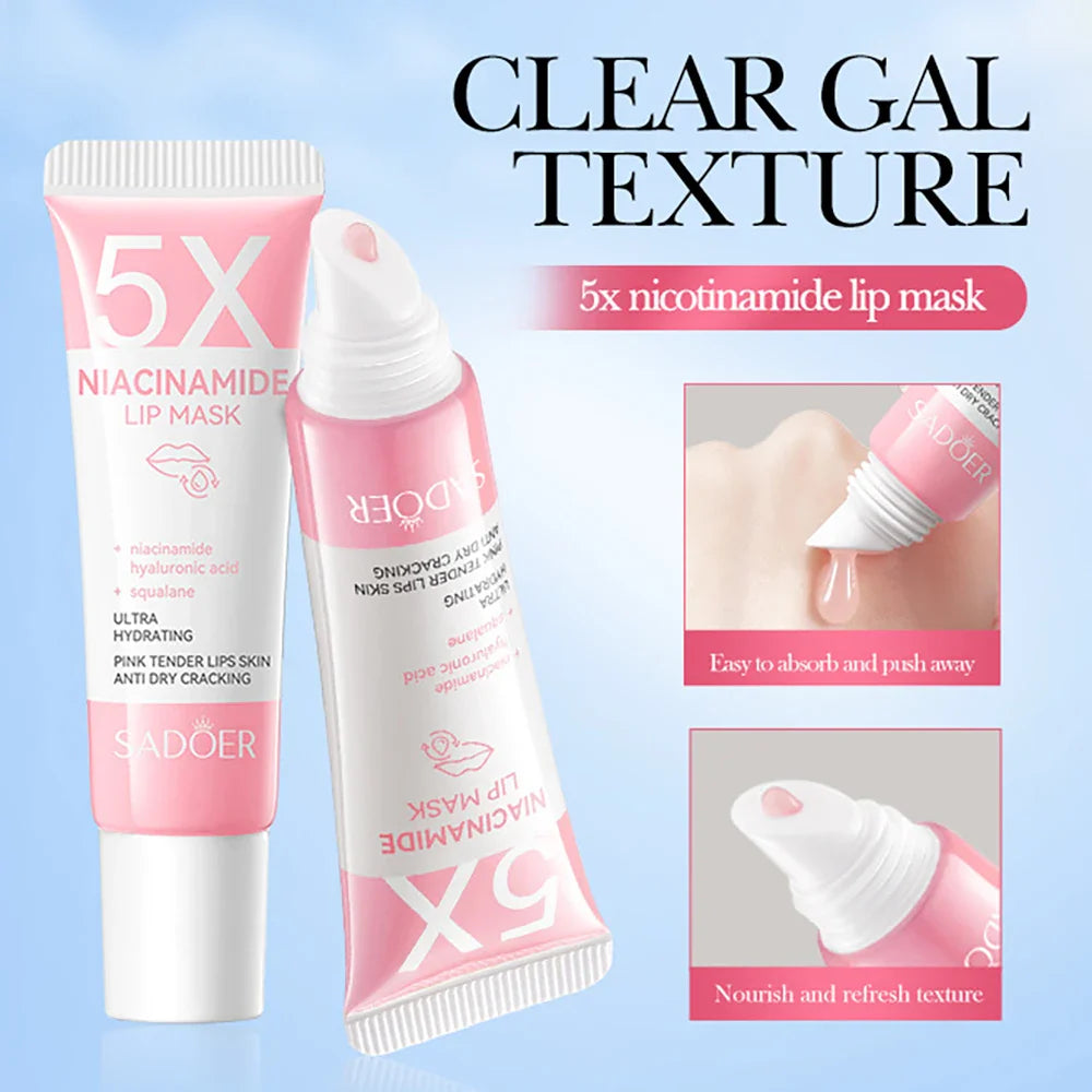 5X Niacinamide Plumping Lip Mask – Deep Hydration 10g