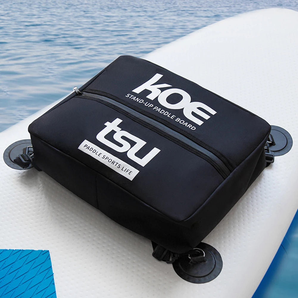 Paddle Board Cooler Deck Bag | Sealed Zipper Kayak Storage