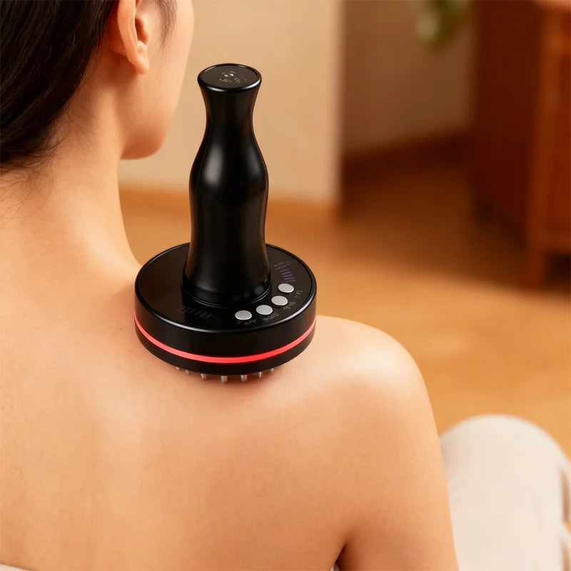 Electric Gua Sha Massager | Microcurrent Face & Body Lifting
