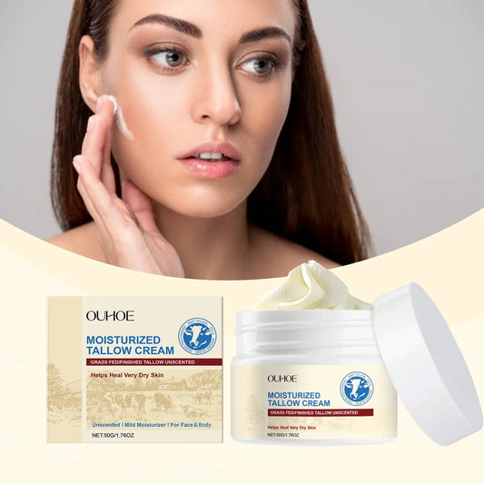 Tallow Moisturizing Face Cream – Hydrating Skin Butter 50g Face Moisturizer Cream Oasis Select