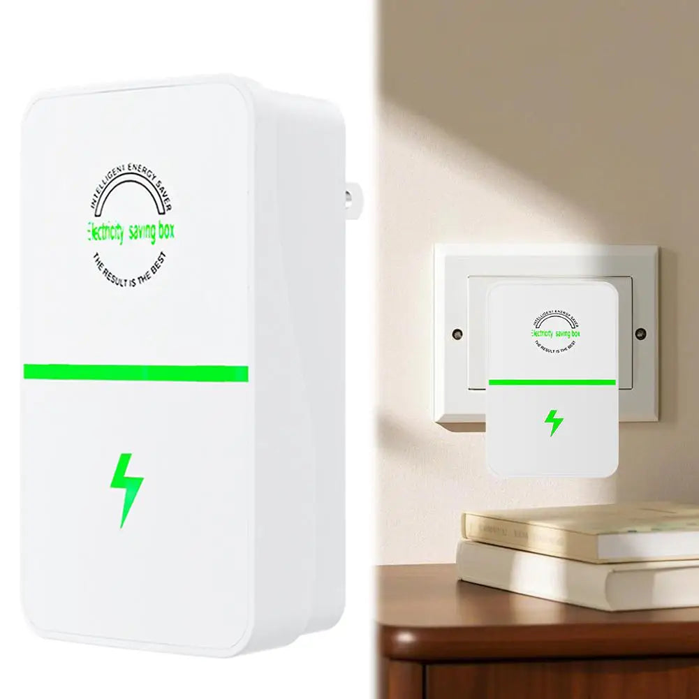 Home Pro Power Energy Saver Plug – US/UK/EU Voltage Stabilizer