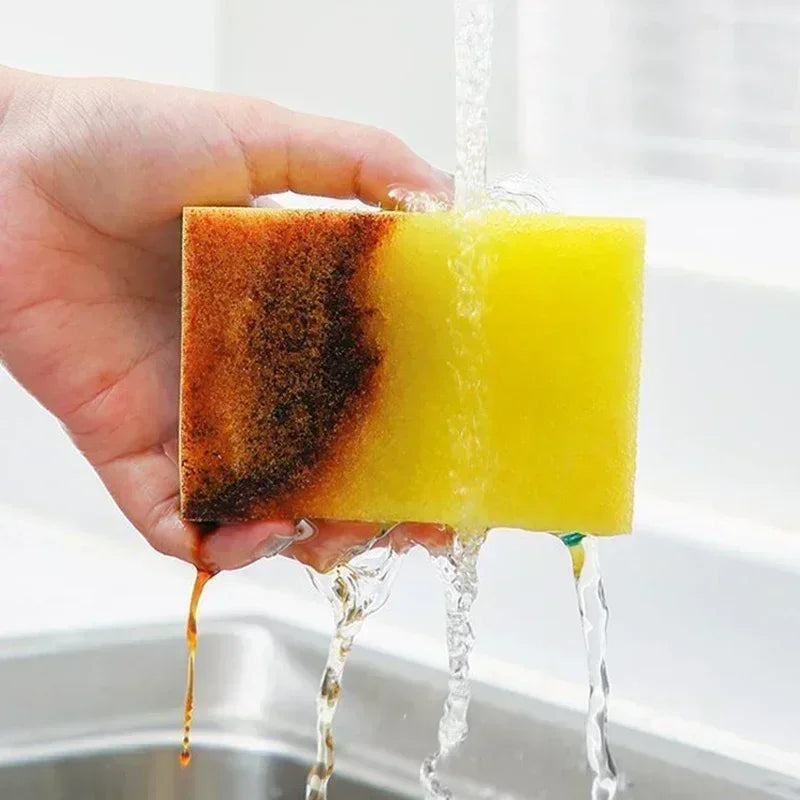 Kitchen Dishwashing Sponge & Scouring Pad Set – Up to 50 Pcs