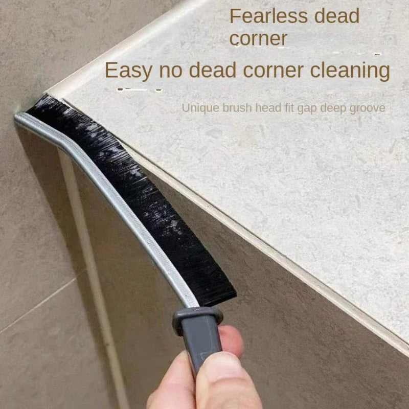 Multifunctional Hard-Bristled Crevice Cleaning Brush Grout Cleaner Scrub Brush Deep Tile Joints Crevice Gap Cleaning Brush Tools Peaceful Pleasures Health and Wellness