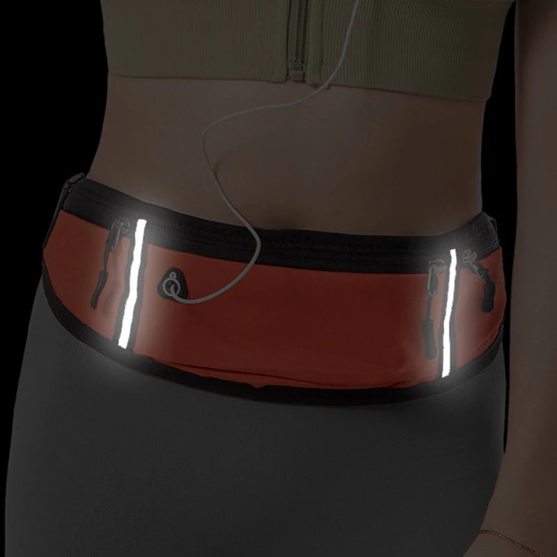 Fitness Cycling Walking Waist Bag Running Phone Bags Unisex Outdoor Equipment Waterproof Invisible Portable Chest Packet Peaceful Pleasures Health and Wellness