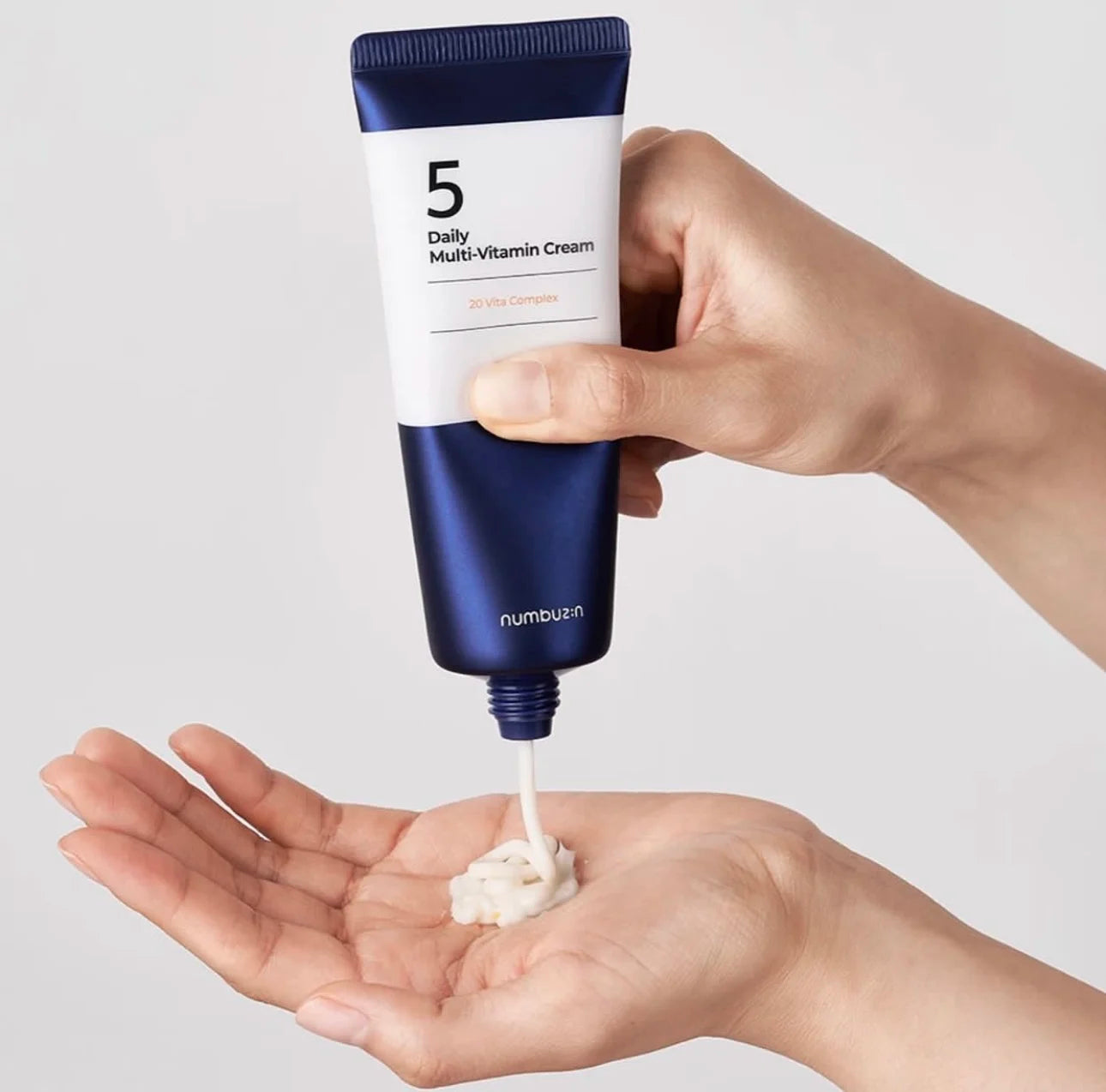 Numbuzin No.5 Daily Multi-Vitamin Cream 60ml Hydrating Nourish Rejuvenating Skincare Original Improve Skin 20 Vita Complex Cream Peaceful Pleasures Health and Wellness
