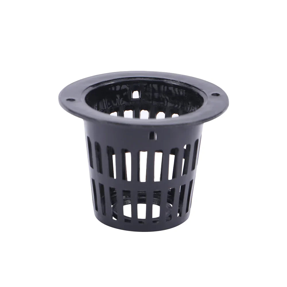 10-Pack Hydroponic Mesh Net Cups – Clone & Nursery Basket Pots
