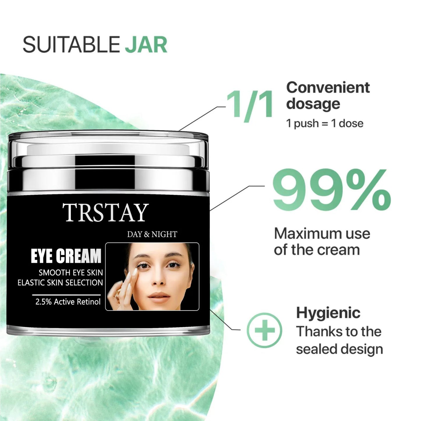REMEDIAL PAX Eye Cream for Dark Circles and Puffiness, Bags Under Eyes Treatment, Anti-Aging Collagen Eye Cream for Wrinkles, Da Peaceful Pleasures Health and Wellness