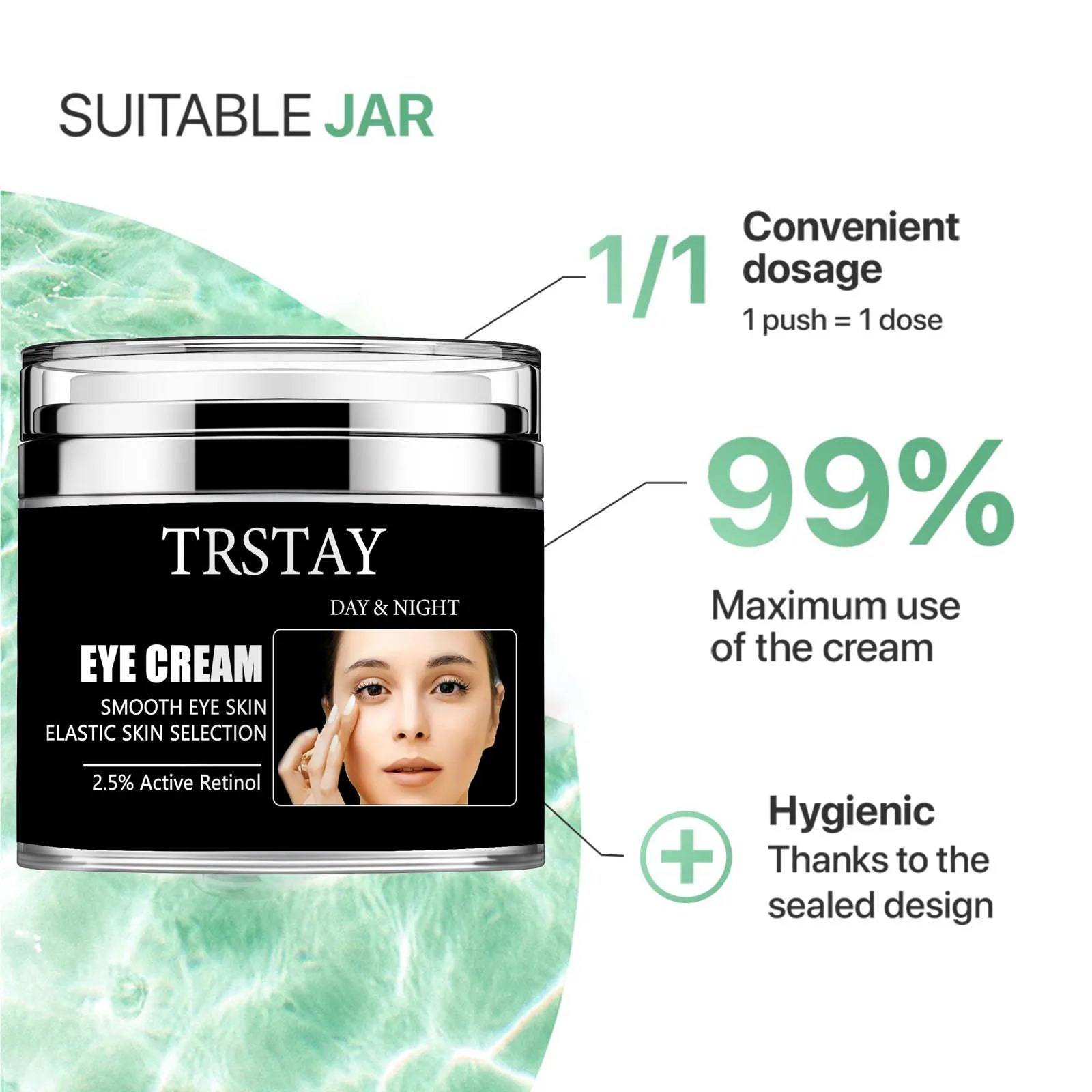 REMEDIAL PAX Eye Cream for Dark Circles and Puffiness, Bags Under Eyes Treatment, Anti-Aging Collagen Eye Cream for Wrinkles, Da Peaceful Pleasures Health and Wellness