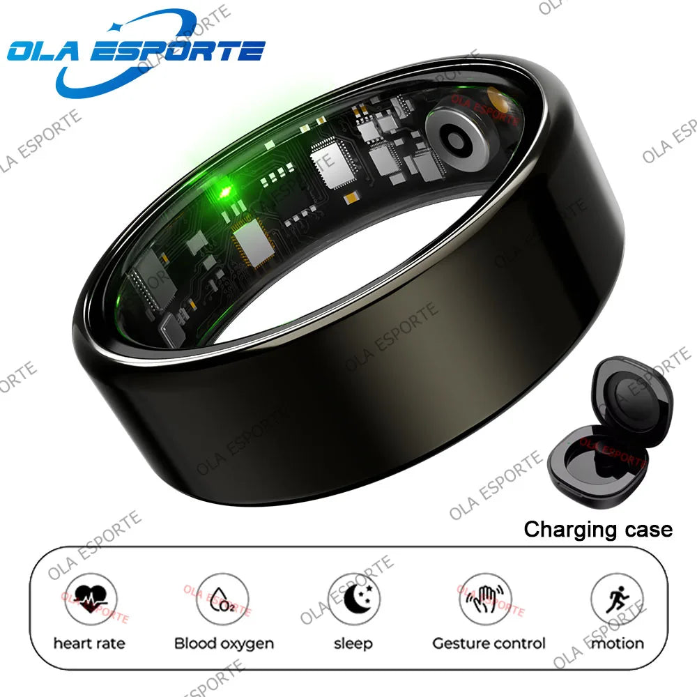 Ola Esporte Smart Ring 2025 | Heart Rate, Sleep & SpO₂ Tracker