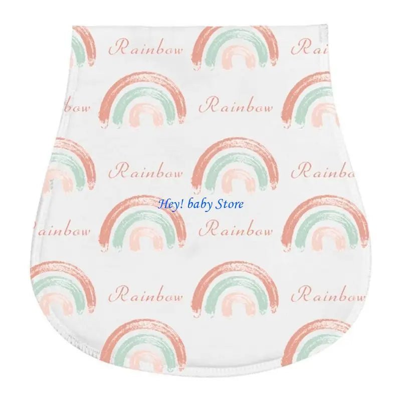 Soft Absorbent Baby Burp Cloths – Newborn Feeding & Teething Bibs