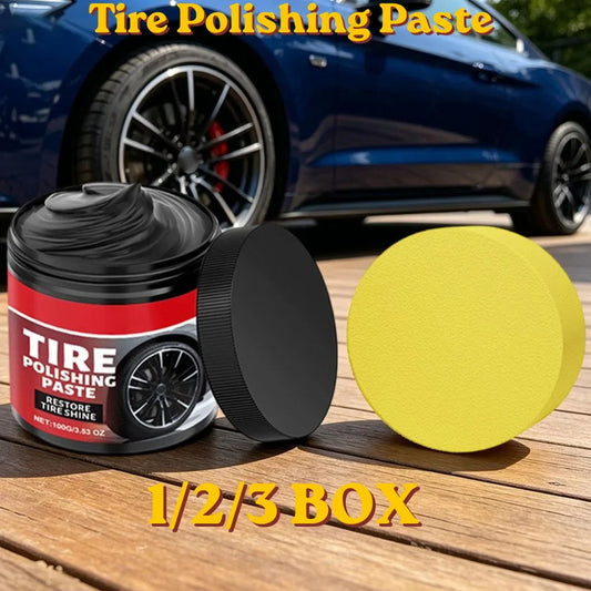 Tire Dressing Paste – UV Protection, Anti-Crack Gloss Wax Kit Tire Dressing Paste Oasis Select