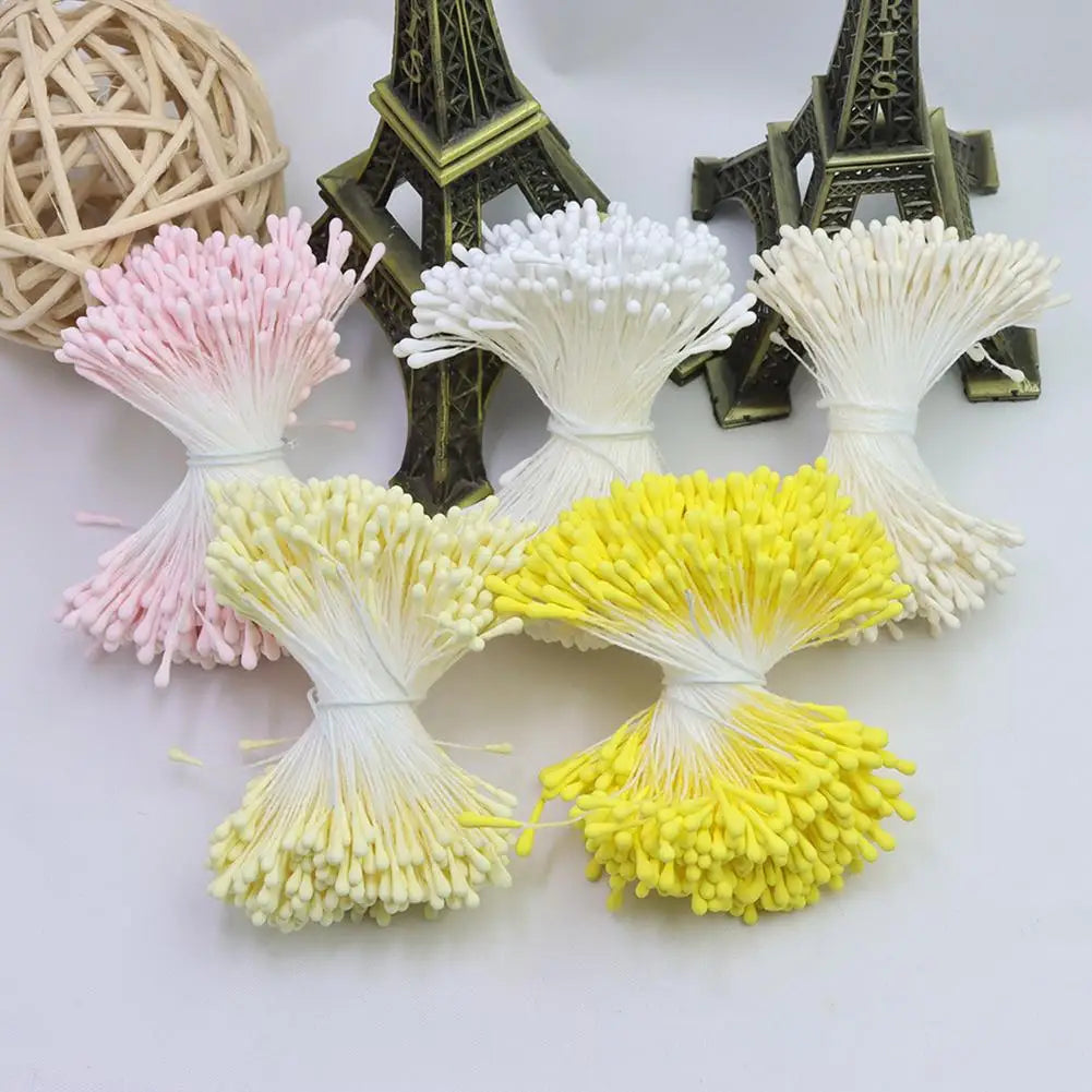 390pcs 2mm Moulti Options Artificial Flower stamen Mini Pearl Floral pistil For Wedding Party Home Decoration DIY Accessories Peaceful Pleasures Health and Wellness