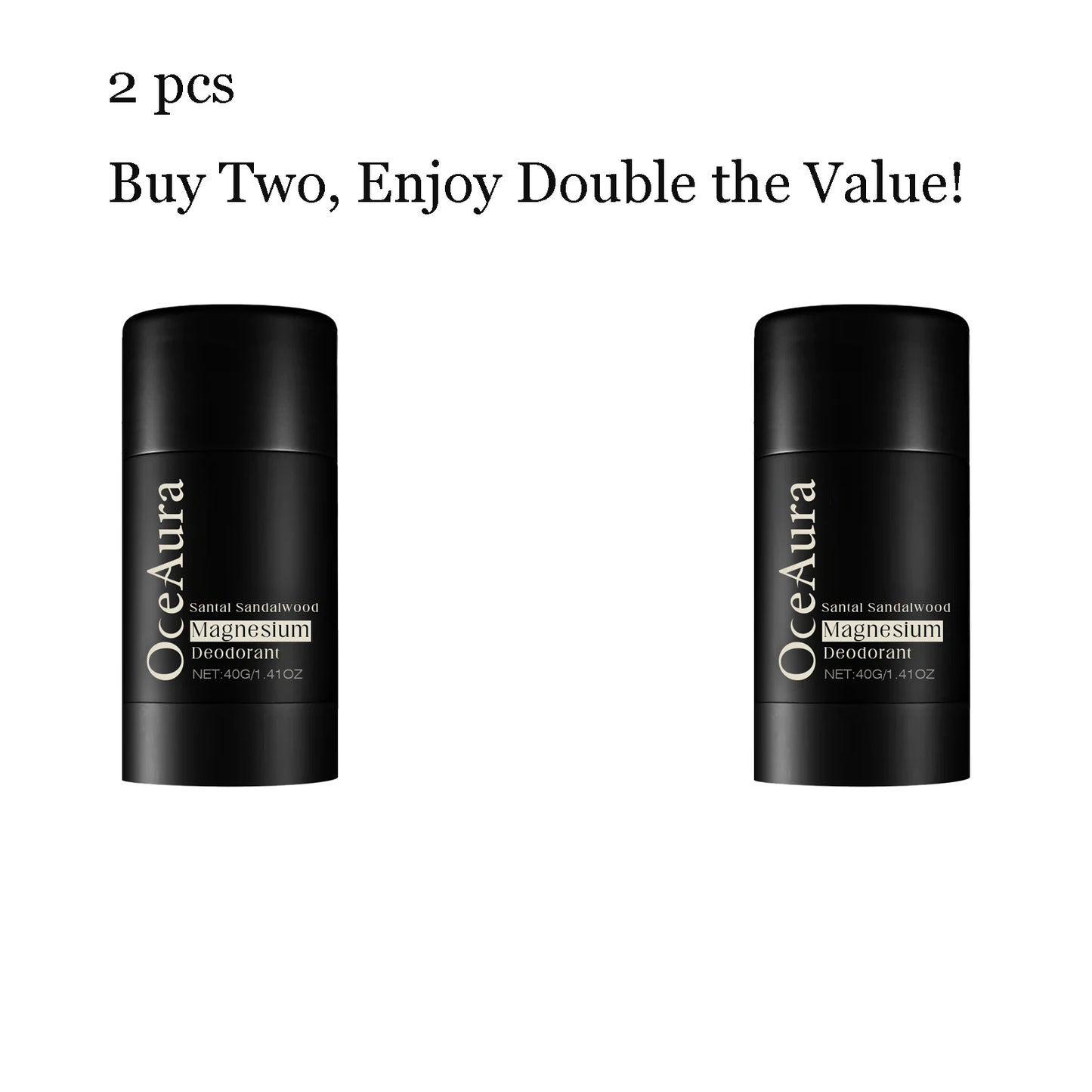 Santal Sandalwood Deodorant Balm – Alcohol-Free, Long-Lasting