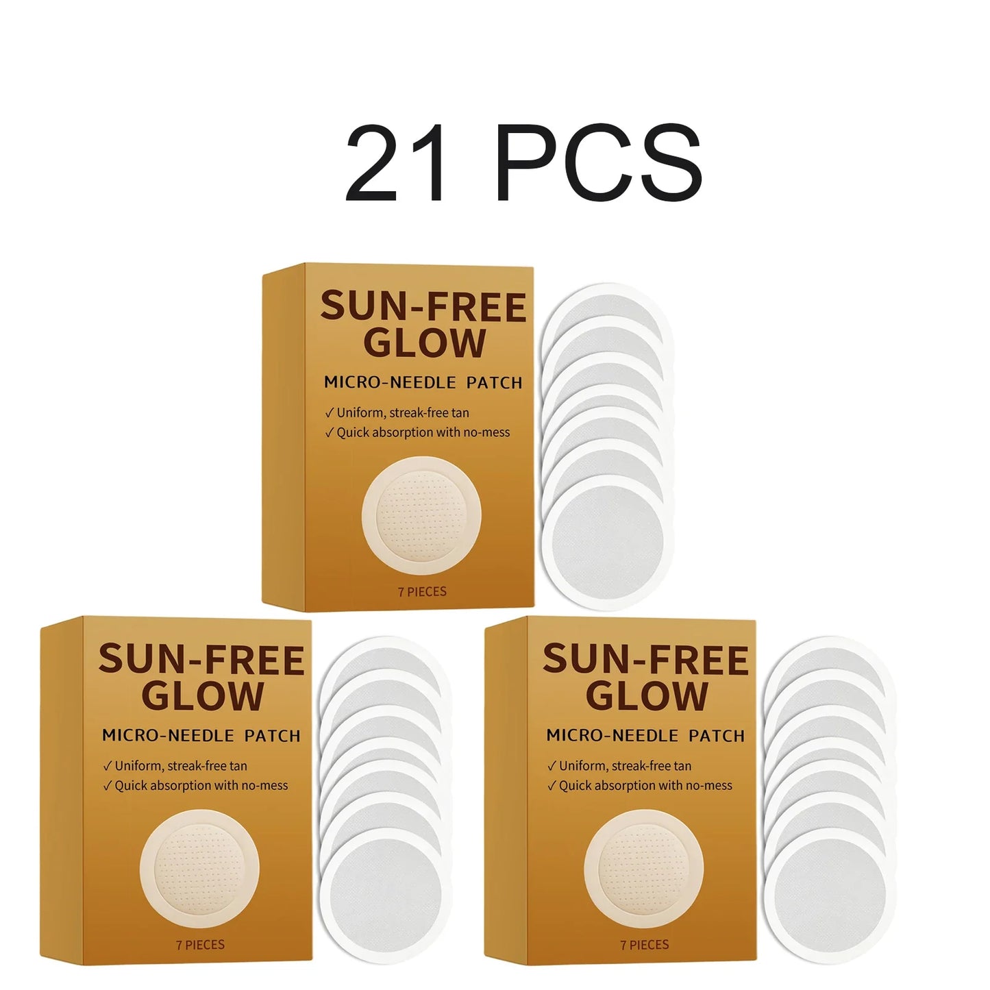 Sunless Tanning Patches – Streak-Free DHA Bronzing Formula