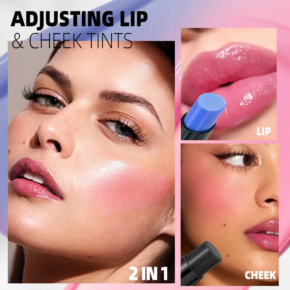 QIBEST Magic Color Changing Lip Stick Moisturizing Long Lasting PH Change Shift Colors Lip Balm Nourish Lip Stain Tint Makeup Peaceful Pleasures Health and Wellness