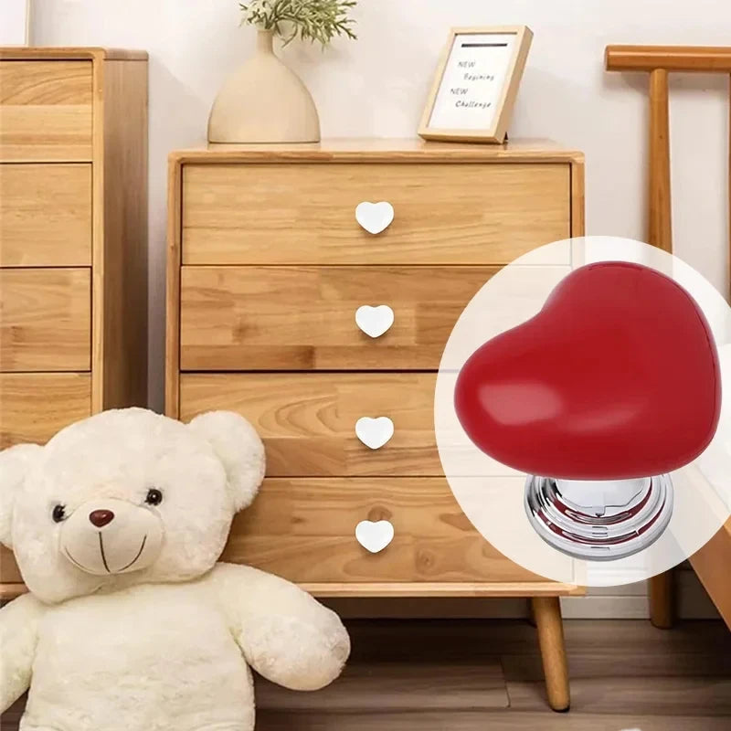 Heart-Shaped Toilet Flush Button | Cute Bathroom Décor