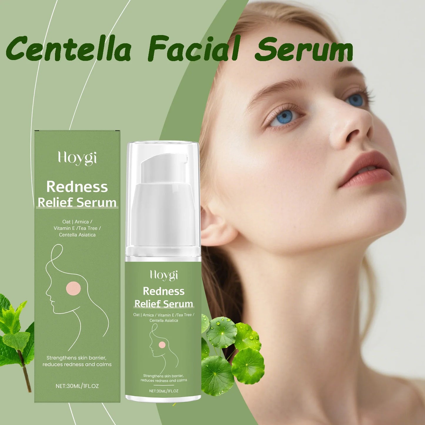 Centella Asiatica Serum – Pore Minimizing & Redness Relief