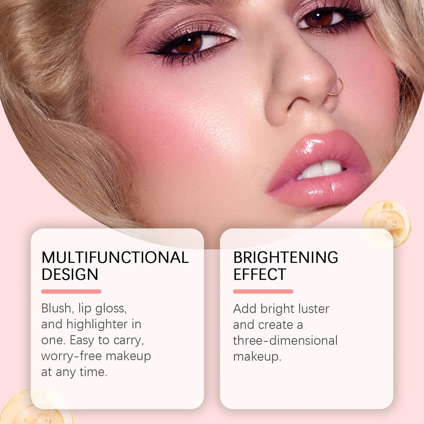 Liquid Blush Stick – Waterproof Cheek & Lip Tint | Long-Lasting
