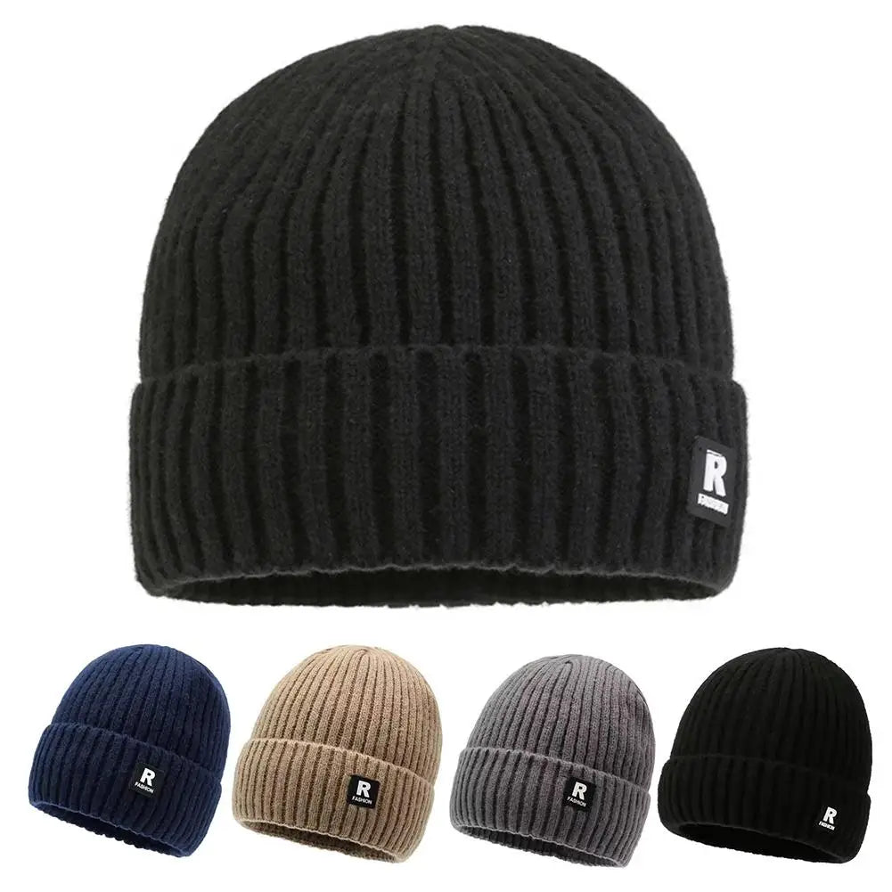 Winter Thick Beanie Hat With Fleece Lined For Men Women Winter Solid Knitted Wool Skull Cap For Outdoor Activities & Daily Use Peaceful Pleasures Health and Wellness