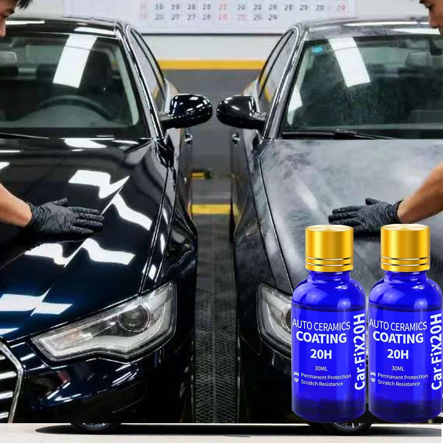 20H Car Coating Polishing Wax Anti-Scratch Paint Protection 5-year Guarantee Glossy Prolonging Paintworks Ceramic Liquid Glass Peaceful Pleasures Health and Wellness