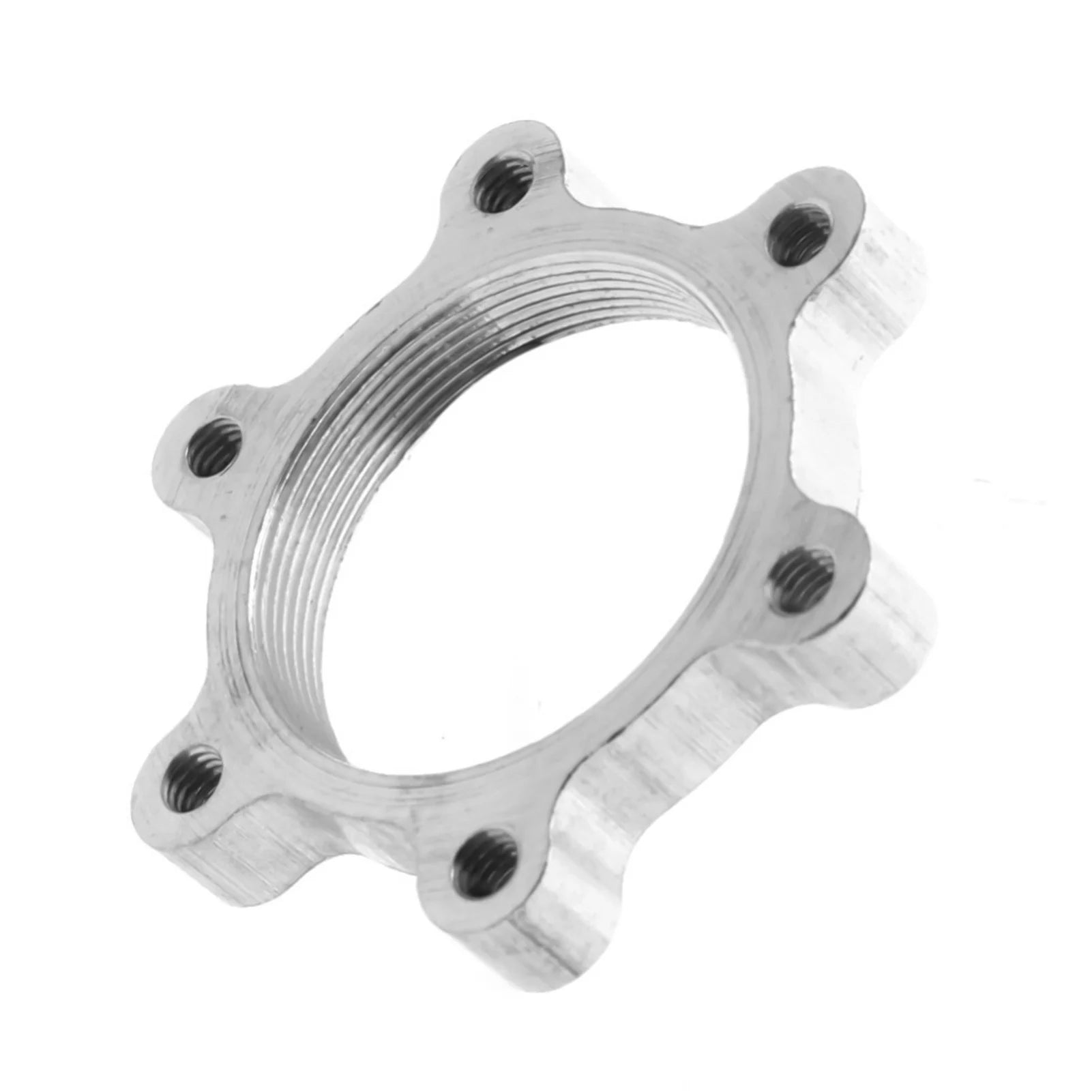 Bike Disc Brake Rotor Adapter Hardness Cycling Parts 6 Holes Brake Discs for Bicycle Decorative Accessories Peaceful Pleasures Health and Wellness 48mm
