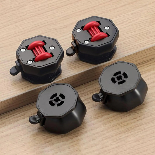 4-Pack Heavy Duty Self-Adhesive Swivel Caster Wheels | 360° Roll Swivel Caster Wheels Peaceful Pleasures Health and Wellness