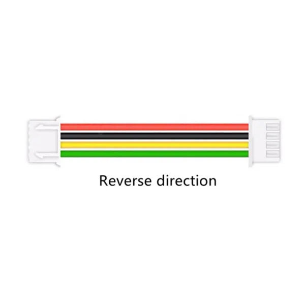 10pcs EH 2.5mm Pitch 2/3/4/5/6/7/8/9/10 Pin Female Plug Connector Wire 10/15/20cm Single/Double Head Same / Reverse Direction Peaceful Pleasures Health and Wellness Reverse direction 6p 15cm