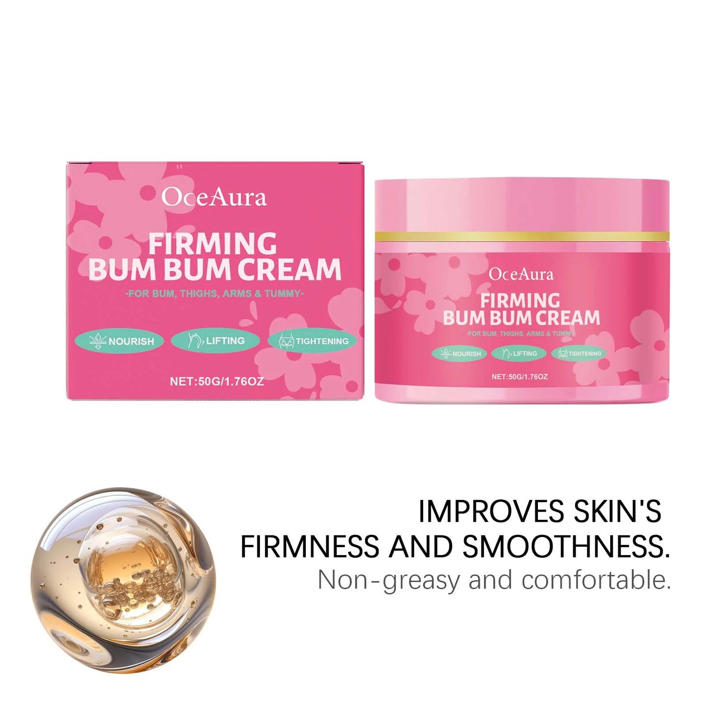 Buttock Enlargement Cream Improve Sagging Lifting Shaping Plumping Tightening Smoothing Moisturizing Sexy Body Hip Enhance Cream Peaceful Pleasures Health and Wellness