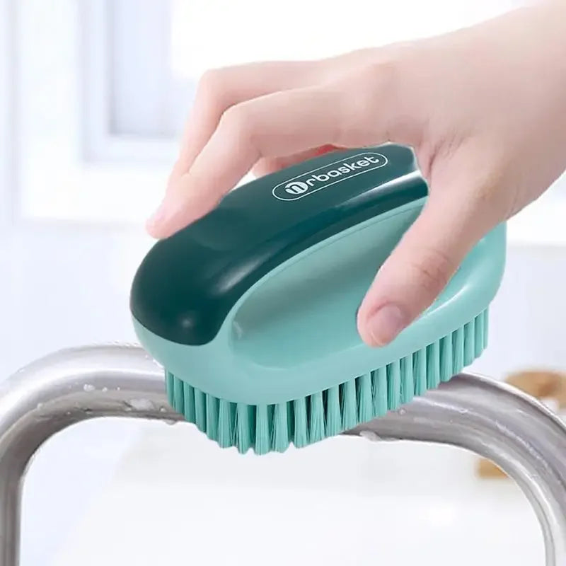 Soft Bristle Shoe Cleaning Brush – Anti-Slip & Hangable