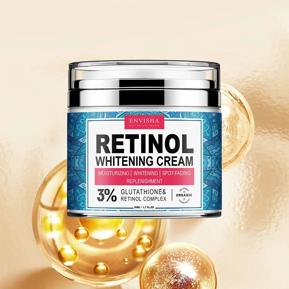 ENVISHA Neck & Face Multi-Cream – Retinol, Collagen & Vitamin C Peaceful Pleasures Health and Wellness