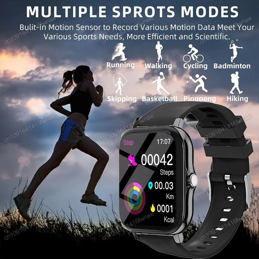 1.83" Smart Watch – Calls, Sleep & Fitness Tracker | iOS & Android