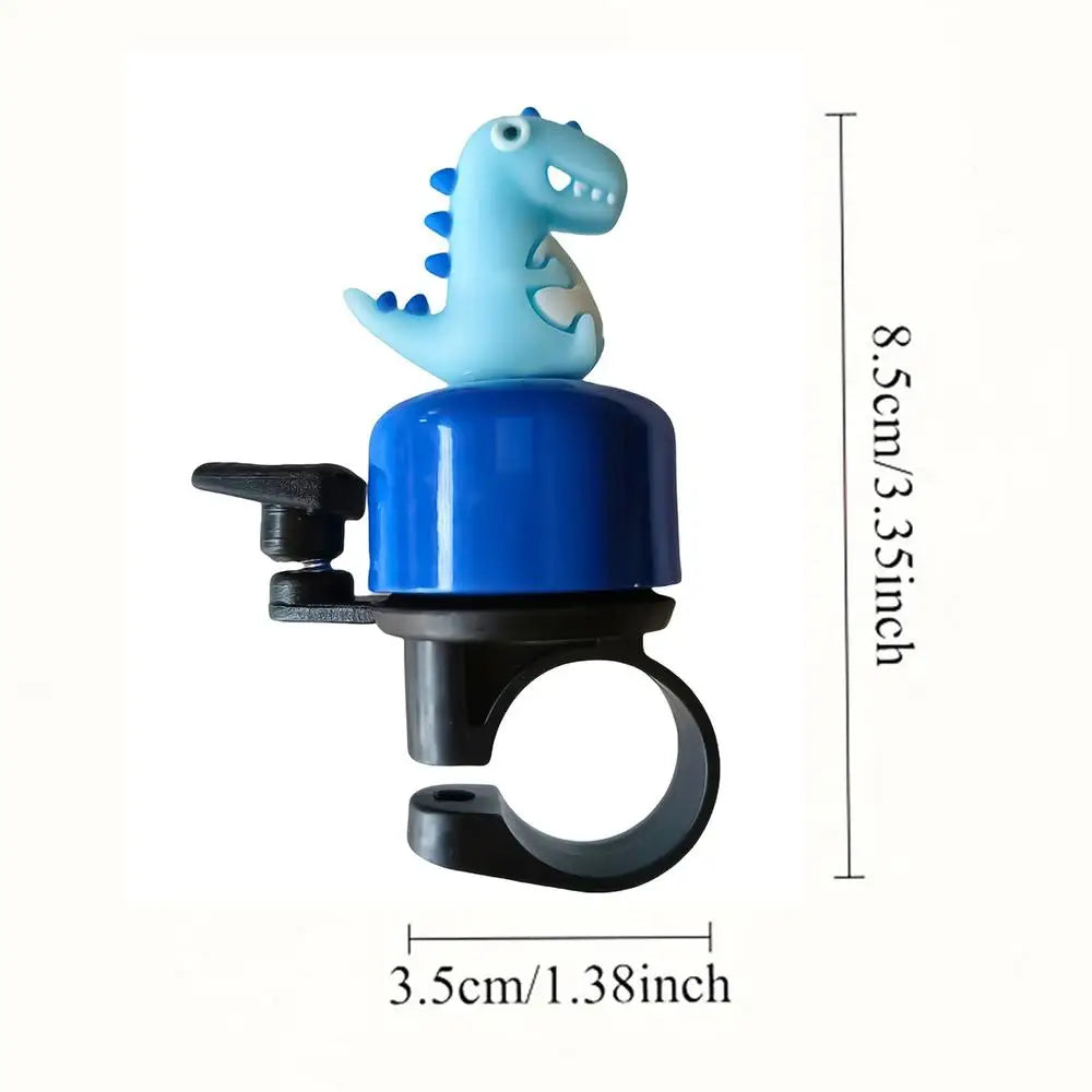 Cartoon Dinosaur Bicycle Bell – Loud Bike Horn for Kids & Adults
